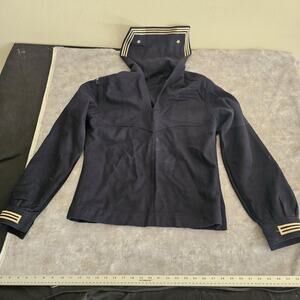 Vintage WW2 US Navy Naval ClothingBell’s Wool Uniform Size 42L U.s.s Springfield